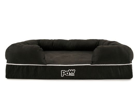PupLounge™ Memory Foam Dog Bed Cover - Charcoal Grey (Bed Not Included) - Small