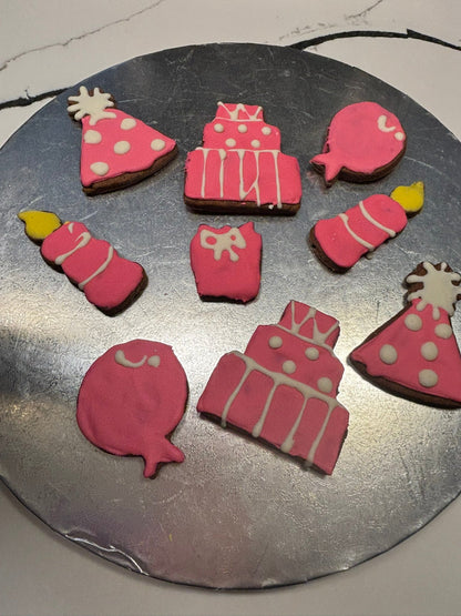 Birthday Girl Organic Dog Cookie Box