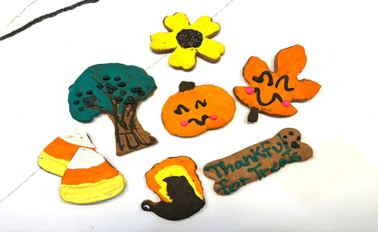 Fall Peanut Butter Cookies