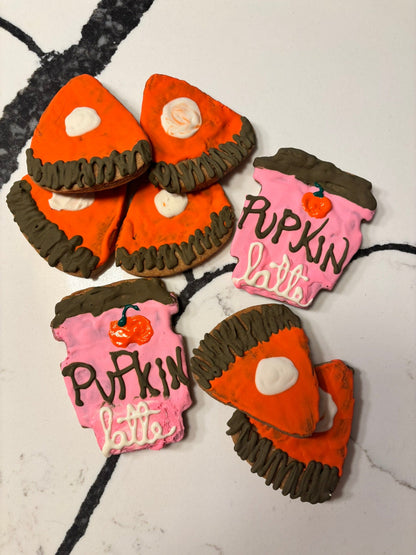 Organic Pumpkin Latte Cookies for Dogs – Handmade Peanut Butter & Cinnamon Treats