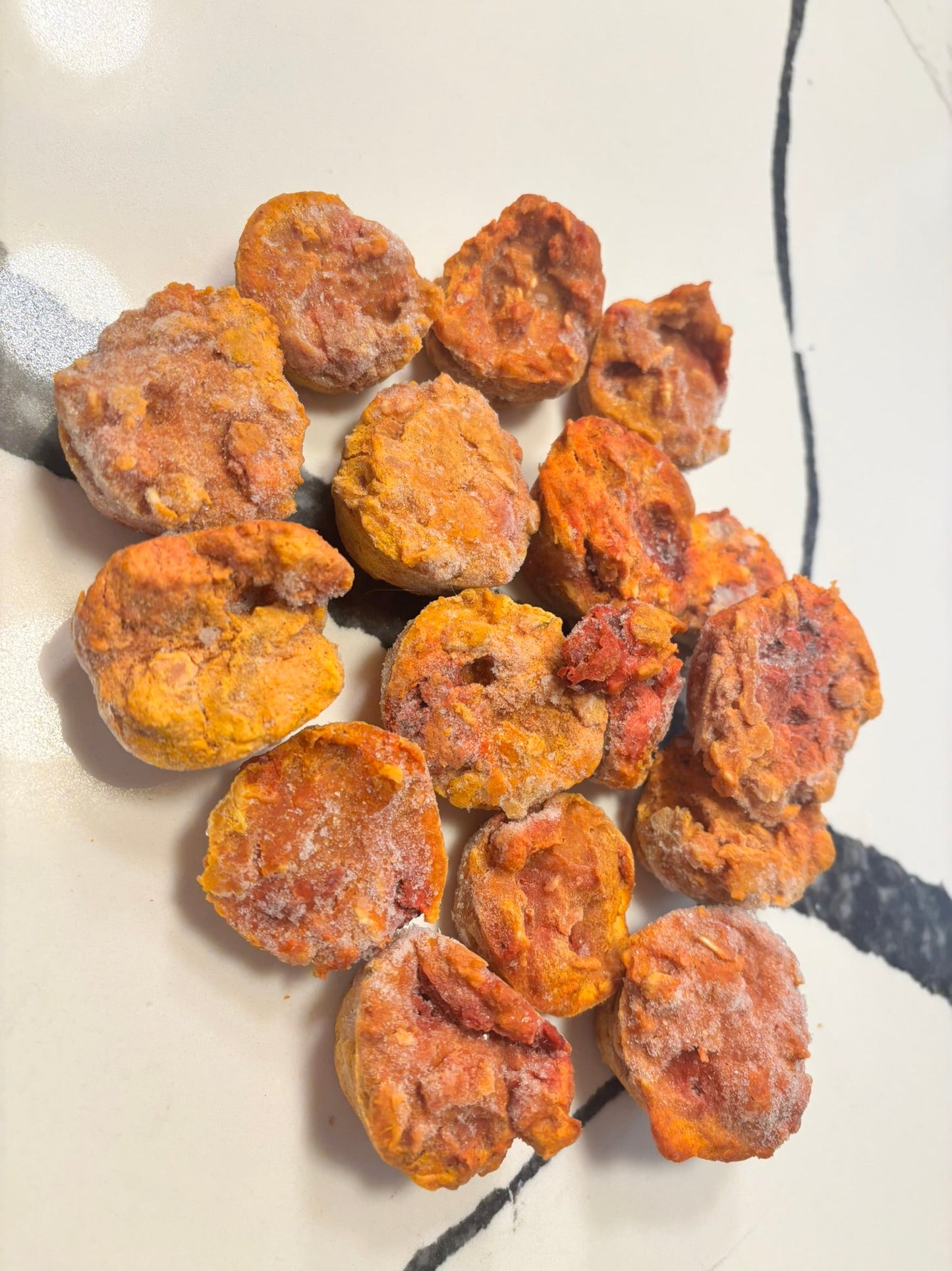 Beet Pumpkin Muffins Dog Treats