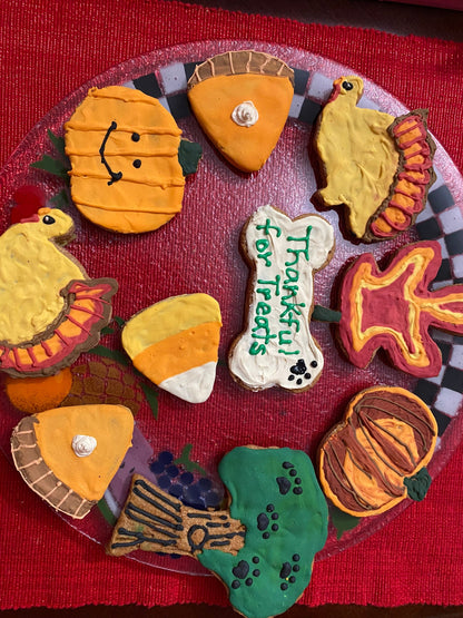 Thanksgiving Organic Dog Cookie Box