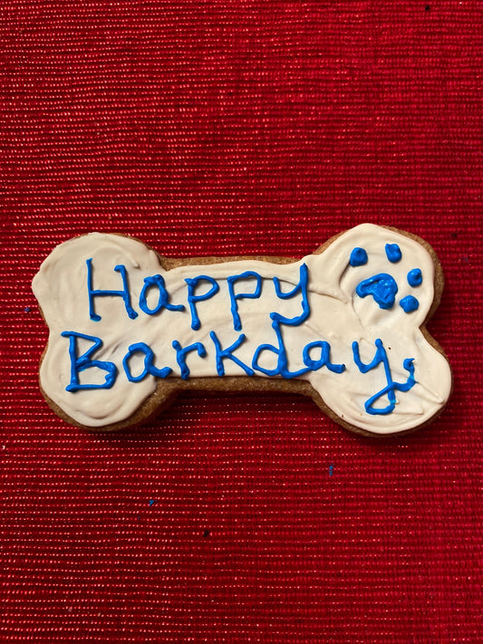 Birthday Boy Organic Dog Cookie Box